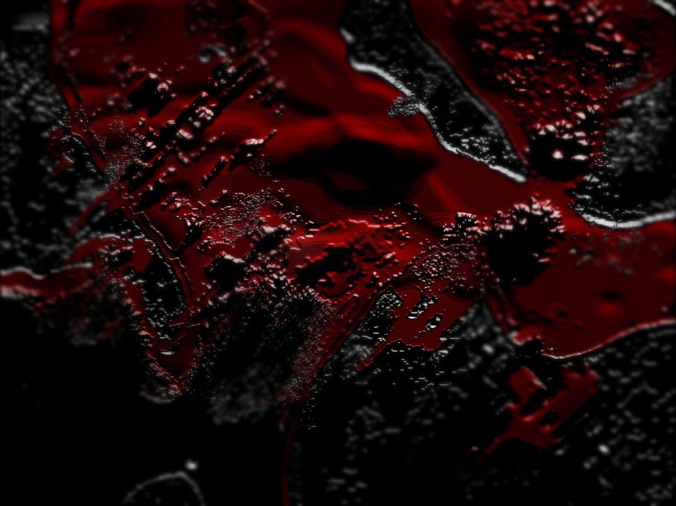 Blood On The Wall Black Blood Dark Gloss Red Hd Wallpaper 3d And