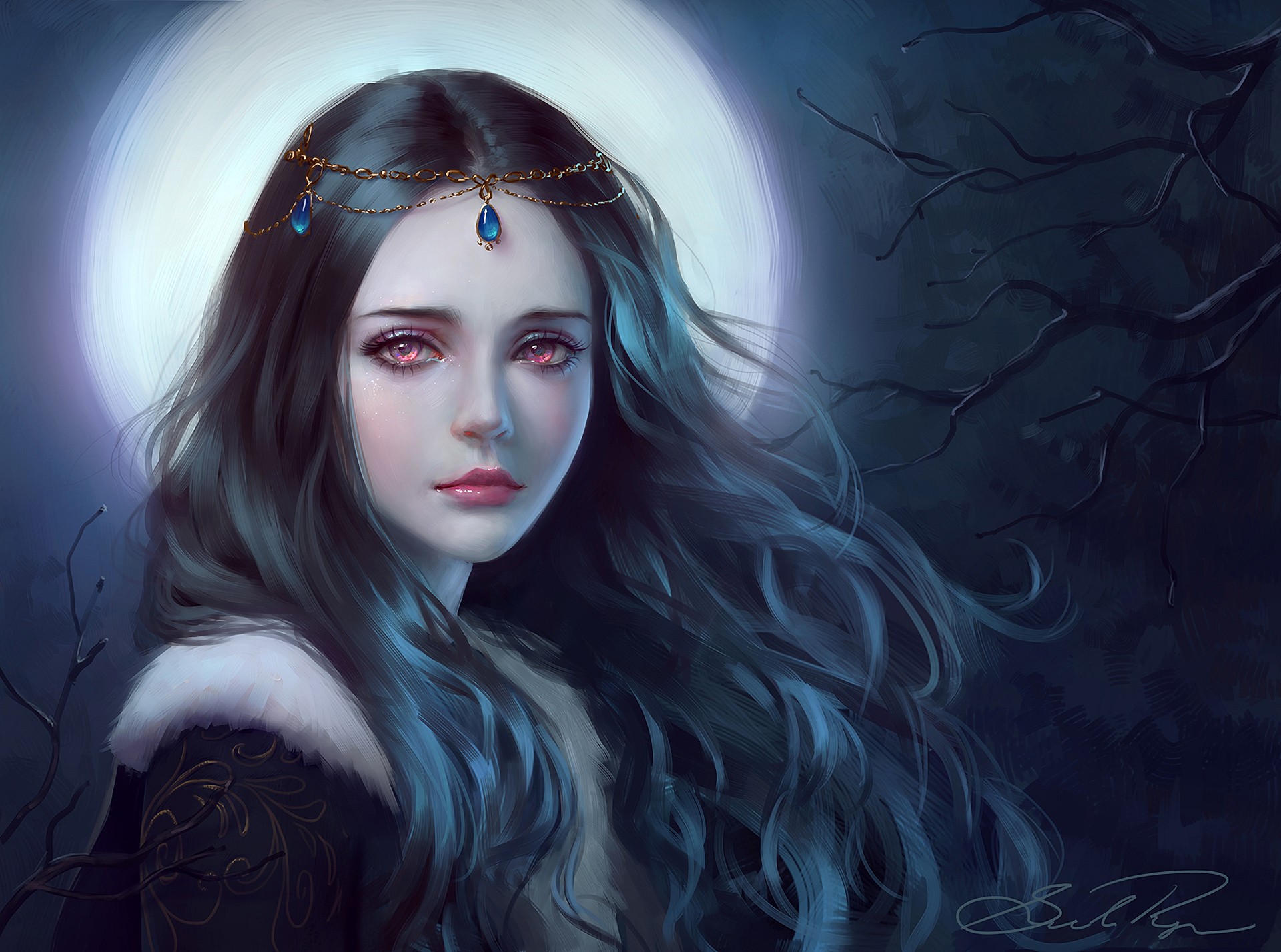Fantasy Art, Spooky, Gothic, Woman wallpaper | creative and fantasy