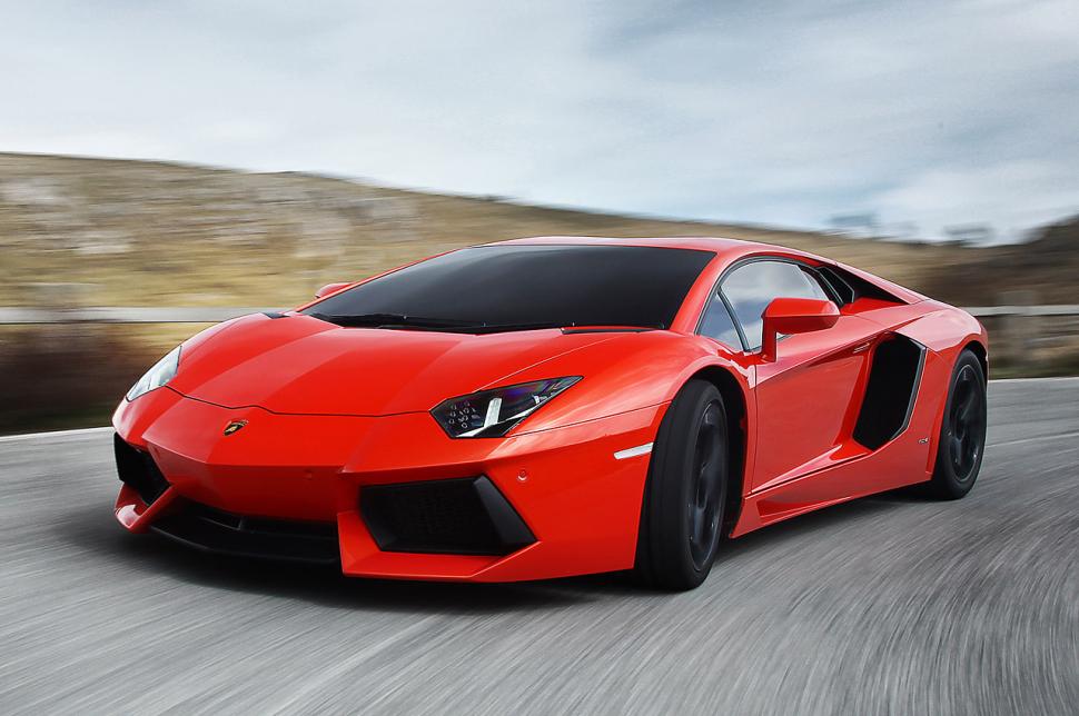 Lamborghini Aventador, Car, Sport Car, Red, Running ...