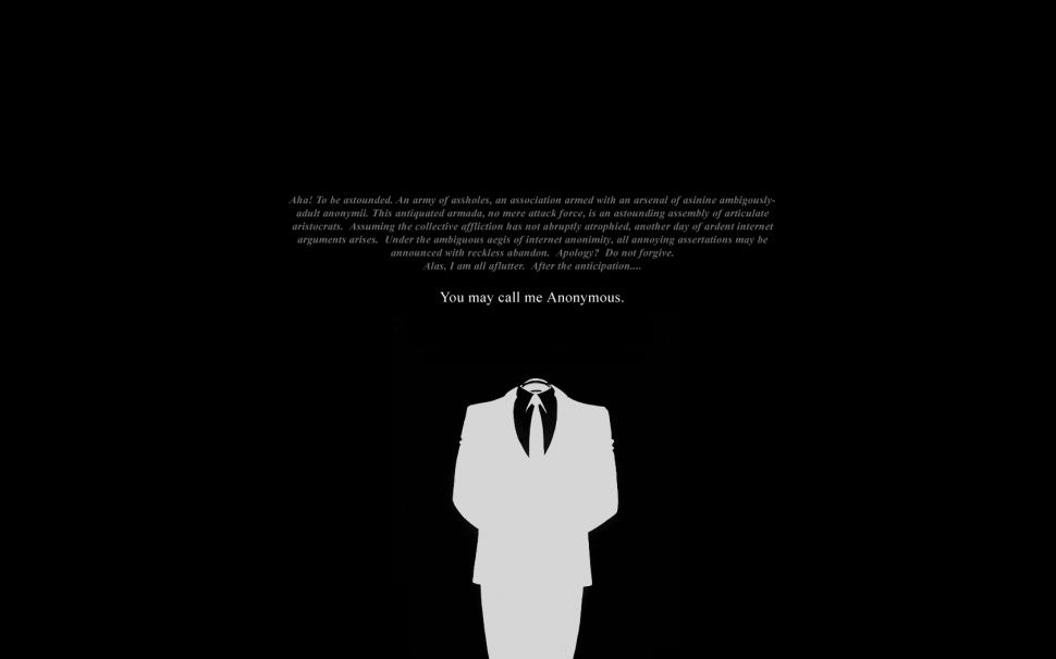 Anonymous Quote HD Desktop wallpaper | man made ...