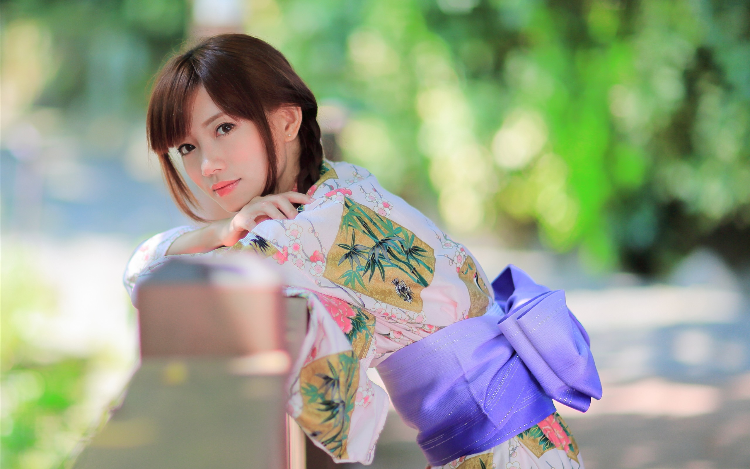 Beautiful Japanese Girl Kimono Summer Wallpaper Girls Wallpaper 70119 Hot Sex Picture