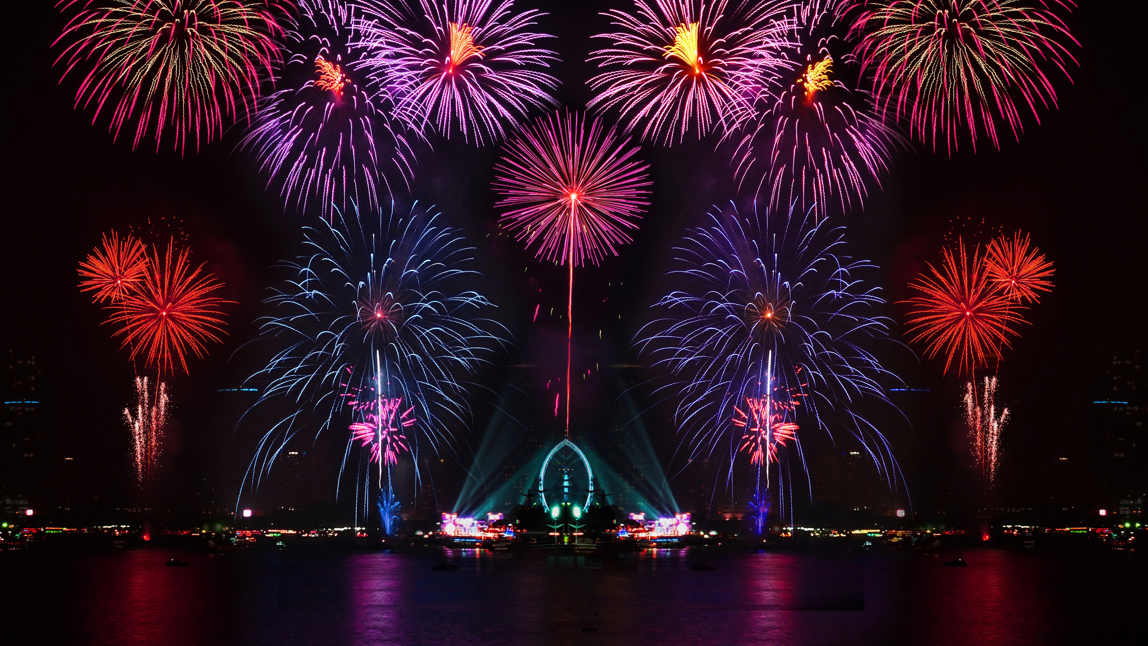 beautiful-city-night-colorful-fireworks-lights-water-reflection-4K-wallpaper.jpg