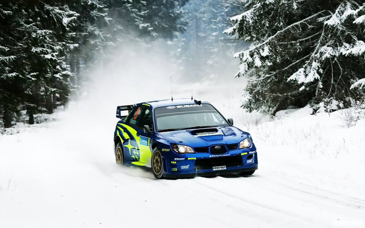 Subaru WRX STI Rally Snow HD wallpaper | cars | Wallpaper ...
