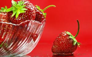 Strawberry, Red, Fresh, Fruit, Food wallpaper thumb