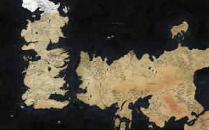 Game of Thrones Song of Ice and Fire Map Westeros HD wallpaper thumb