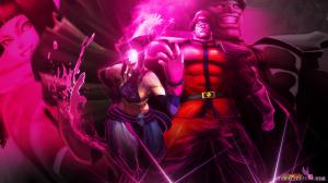 Bison Juri Street Fighter X Tekken wallpaper thumb