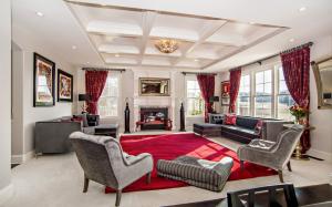 Living room, luxury home wallpaper thumb