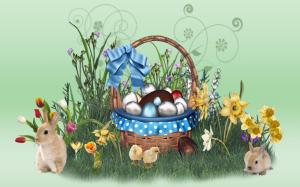 **happy Lovely Easter** wallpaper thumb