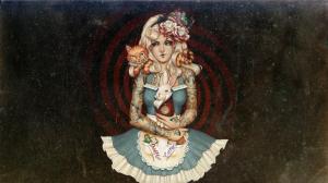 Alice in Wonderland Cheshire Cat Tattoos HD wallpaper thumb