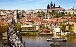 Prague City View wallpaper thumb