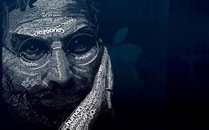 Steve Jobs Word Art wallpaper thumb