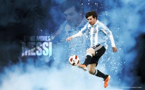 Lionel Messi Argentina Football  PC wallpaper thumb