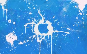 Apple Splashero 2 Blue wallpaper thumb