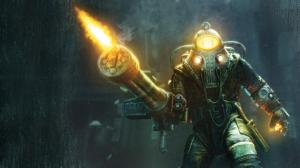 Bioshock, Games, Video Games, Iron, Weapon, Fire wallpaper thumb