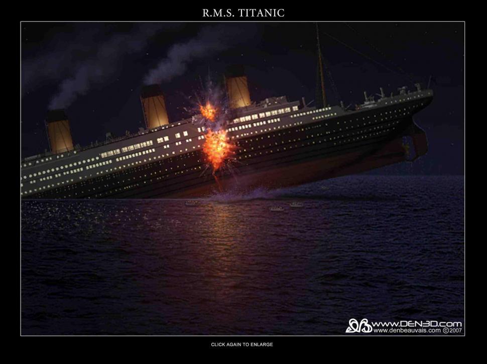 Titanic Explosion wallpaper,titanic HD wallpaper,titanic explosion HD wallpaper,the titanic HD wallpaper,explosion HD wallpaper,boats HD wallpaper,2195x1644 wallpaper