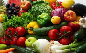 Variety Of Colorful Vegetables wallpaper thumb