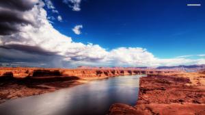 Great Desert River wallpaper thumb