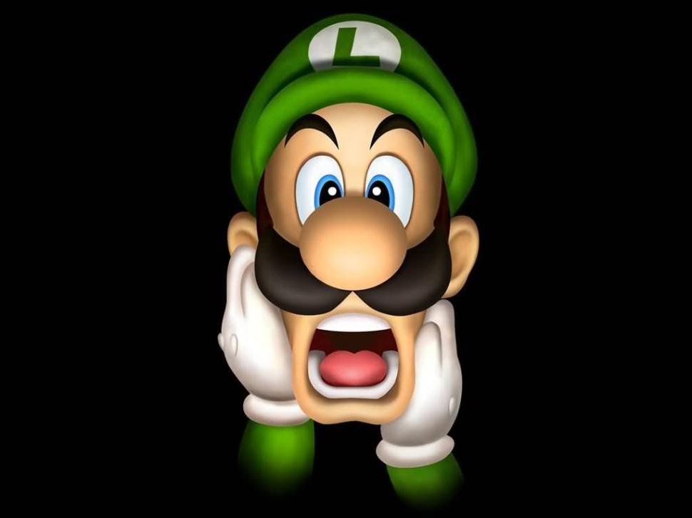 Luigi Mario Black HD wallpaper,video games wallpaper,black wallpaper,mario wallpaper,luigi wallpaper,1024x768 wallpaper