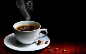 Coffee, Cup, Hot Coffee, Coffee Beans, Heat wallpaper thumb