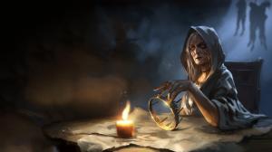 Catelyn Stark Crown Candle Song of Ice and Fire Game of Thrones Lady Stoneheart HD wallpaper thumb