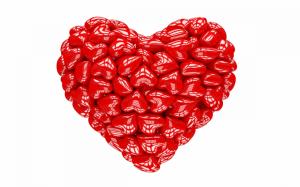 Red Heart 3D wallpaper thumb