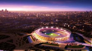 London Olympic venues, night view wallpaper thumb