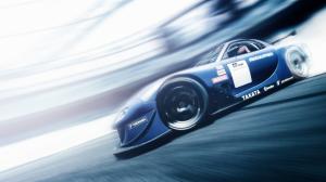 Mazda RX7 Gran Turismo 6 blue supercar speed wallpaper thumb