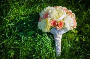 Bouquet, roses, wedding wallpaper thumb