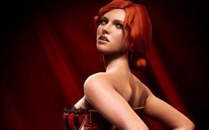 Beautiful girl in The Witcher 2: Assassins of Kings wallpaper thumb
