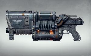 Wolfenstein The New Order Weapon wallpaper thumb