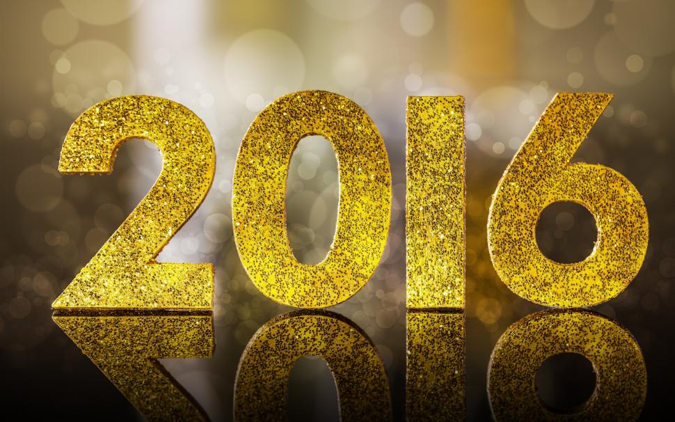 2016 Happy New Year, golden glitter wallpaper,2016 HD wallpaper,Happy HD wallpaper,New HD wallpaper,Year HD wallpaper,Golden HD wallpaper,Glitter HD wallpaper,2560x1600 wallpaper