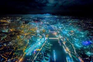London, Cityscape, Night, Light, City, Buildings wallpaper thumb