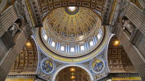St. Peter's Basilica, the Vatican, the dome pictures, interior design, architecture wallpaper thumb
