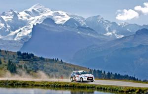 Citroen Ds3 During Mont Blanc Rally Win wallpaper thumb