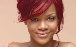 Rihanna Red hair wallpaper thumb