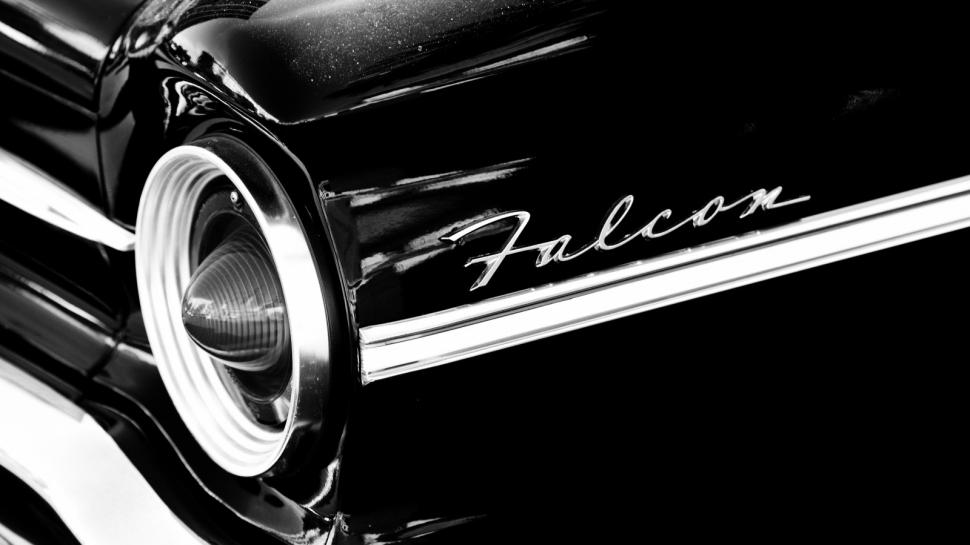 Ford Falcon BW Classic Car Classic HD wallpaper,cars wallpaper,car wallpaper,bw wallpaper,classic wallpaper,ford wallpaper,falcon wallpaper,1600x900 wallpaper