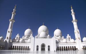 Grand Mosque Abu Dhabi  wallpaper thumb