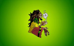 Bob Marley Caricature wallpaper thumb