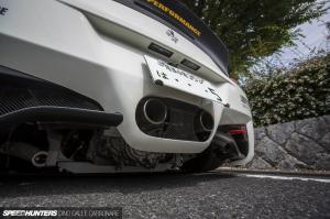 Ferrari 458 Italia Slammed Exhaust HD wallpaper thumb