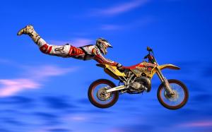 Moto Acrobatic Figure wallpaper thumb
