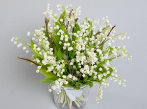 Spring, white little flowers wallpaper thumb