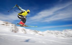 Skiing, Sport, Athlete, Outdoors wallpaper thumb
