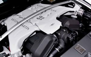 Aston Martin Engine V-12 HD wallpaper thumb
