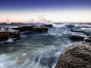North Narrabeen, Sydney, Australia, sea, coast, rocks wallpaper thumb