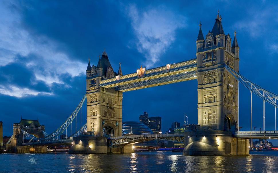 Tower Bridge London Twilight wallpaper,london HD wallpaper,twilight HD wallpaper,bridge HD wallpaper,tower HD wallpaper,travel & world HD wallpaper,1920x1200 wallpaper