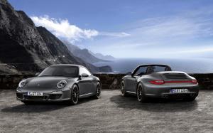 Porsche Carerra  4 GTS Wide  HD wallpaper thumb