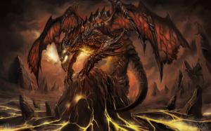 Demon dragon wallpaper thumb