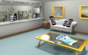 iphone, chiropractic center, iphone 6, humor wallpaper thumb