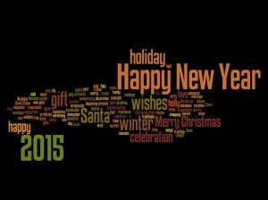 New Year Greeting Ecards 2015 wallpaper thumb
