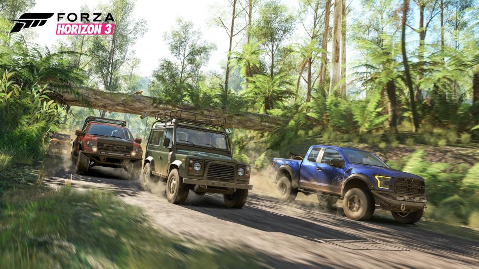 Forza Horizon 3 Jungle Trucks Race 4K wallpaper,forza HD wallpaper,horizon HD wallpaper,jungle HD wallpaper,trucks HD wallpaper,race HD wallpaper,3840x2160 wallpaper